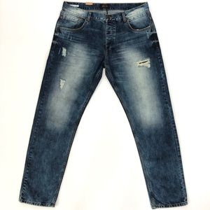 Jack & Jones High Rise NWT Button Fly Jeans 0073